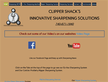 Tablet Screenshot of clippershack.com